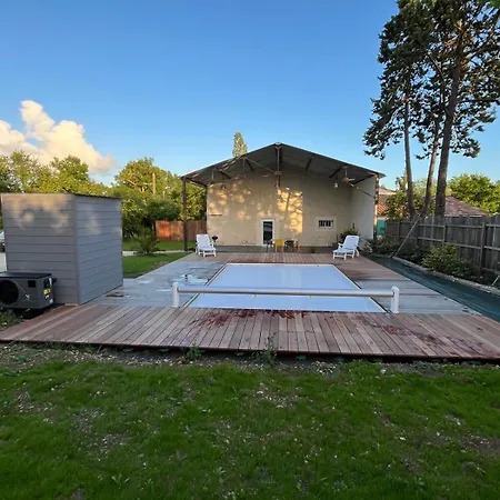 Gite, Piscine Privative Chauffee Benon Exterior photo