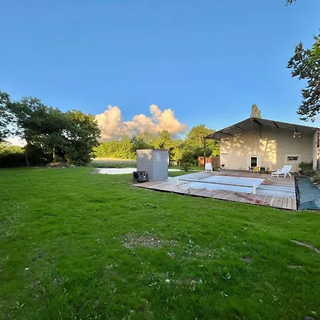Gite, Piscine Privative Chauffee Benon Exterior photo