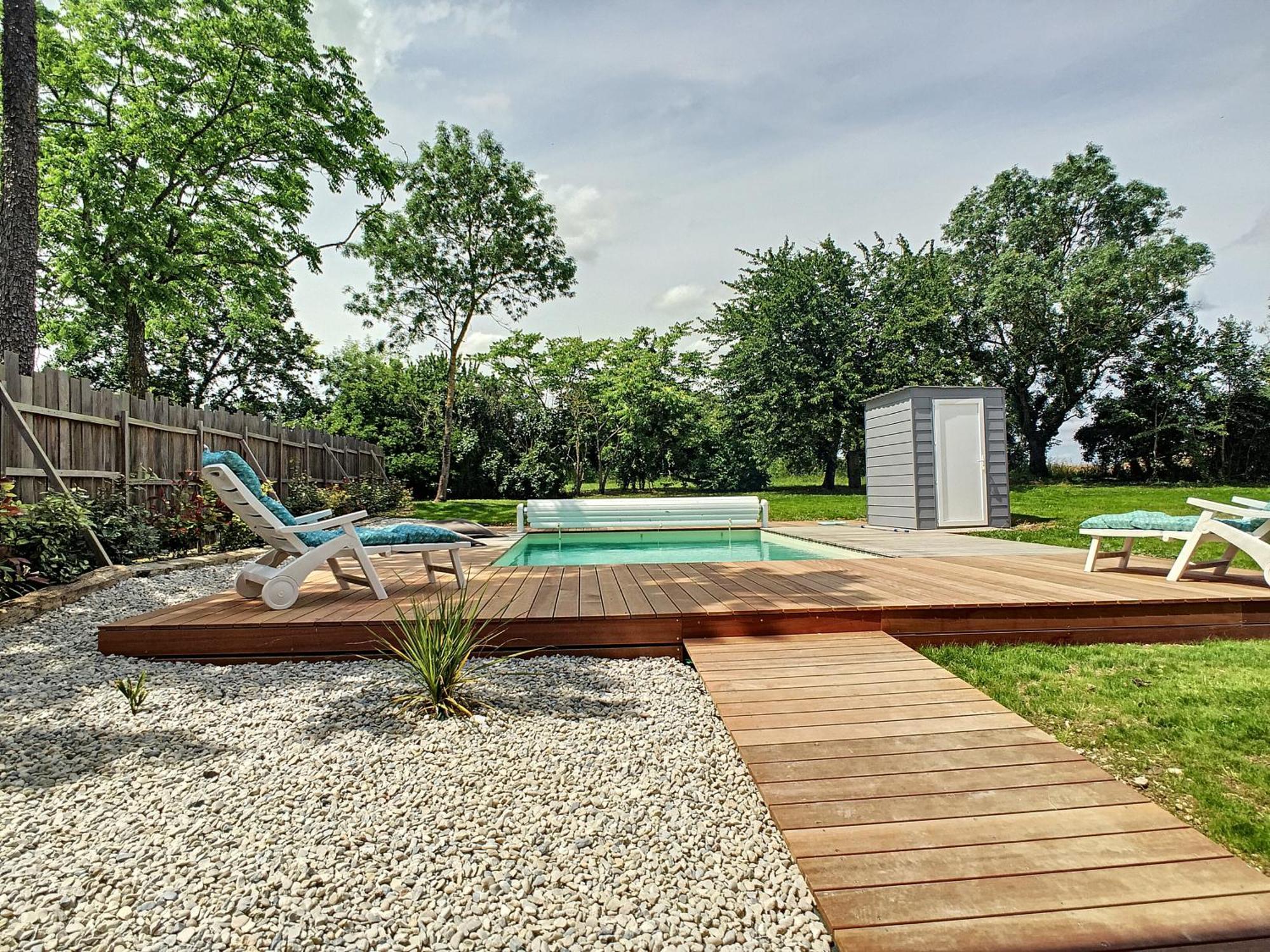 Gite, Piscine Privative Chauffee
